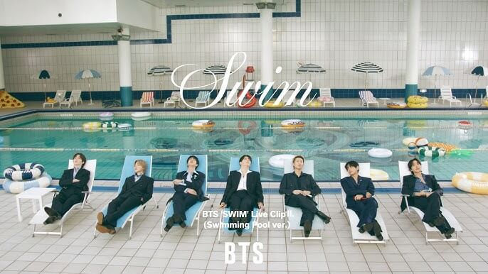 SWIM là bài hát k-pop bắt tai cho mùa xuân