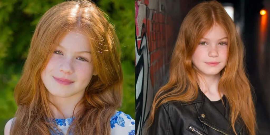 Sao nhí Grace Cohrane trong vai Ginny Weasley