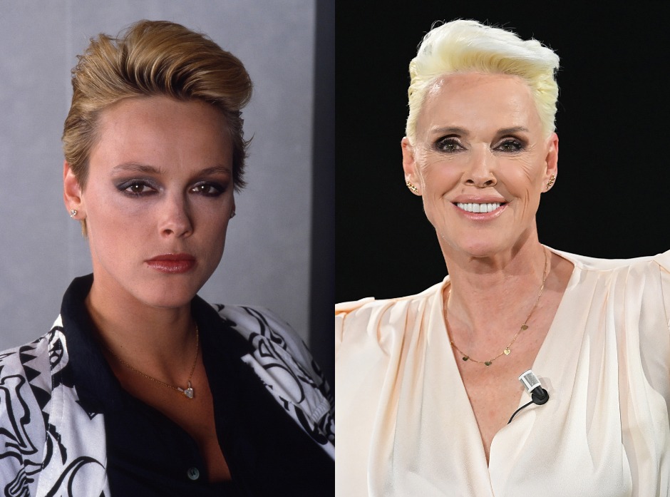 Brigitte Nielsen – Đột phá với mái tóc tém bạch kim