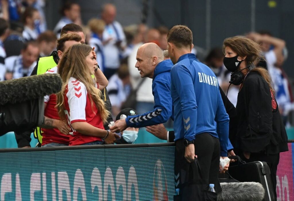 Sabrina Kvist Jensen: Bóng hồng thầm lặng và bản lĩnh phi thường phía sau Christian Eriksen 2 Sabrina Kvist Jensen là điểm tựa lớn nhất của Eriksen