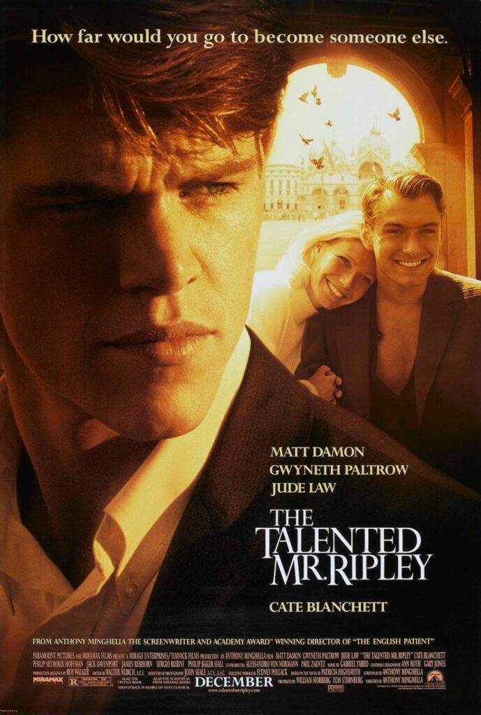 Các tập phim có sự tham gia của Matt Damon Ngài Ripley Tài Ba
