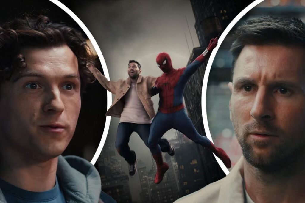 Bom tấn chấn động: Lionel Messi ‘bắt tay’ Tom Holland trong siêu phẩm Spider-Man mới Lionel Messi 'bắt tay' Tom Holland trong siêu phẩm Spider-Man mới