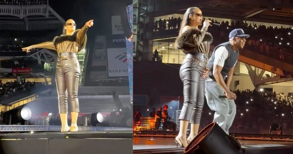 Màn tái xuất chấn động của Rihanna tại siêu concert của Jay-Z
