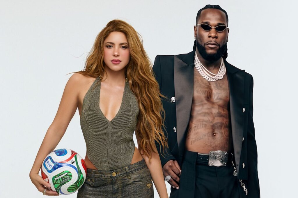 Justin Bieber, BTS và Shakira đồng loạt đổ bộ FIFA World Cup Halftime Show 3 Shakira & Burna Boy
