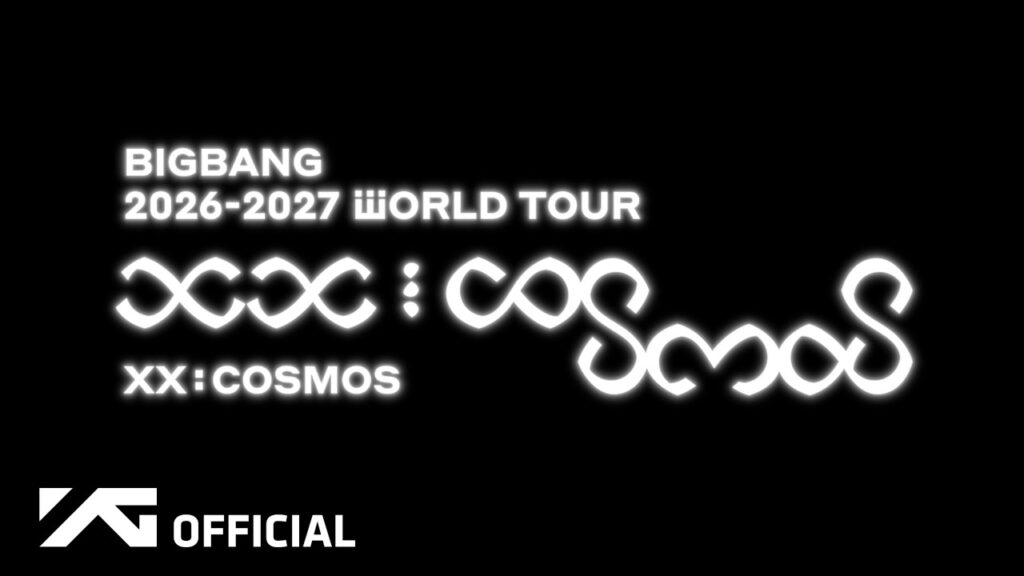 BIGBANG 2026-2027 WORLD TOUR 'XX : COSMOS'