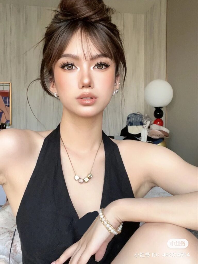 Layout makeup tone Tây cam đất