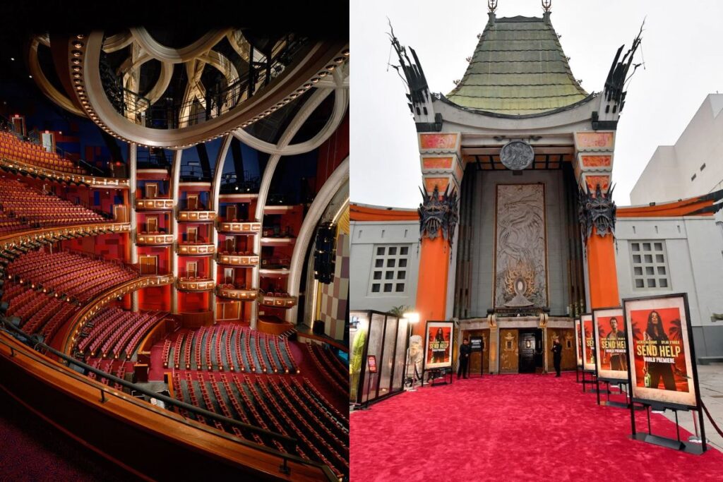 Hollywood là gì? Khám phá kinh đô điện ảnh thế giới từ A-Z 8 Nhà hát Dolby và Nhà hát Trung Hoa TCL