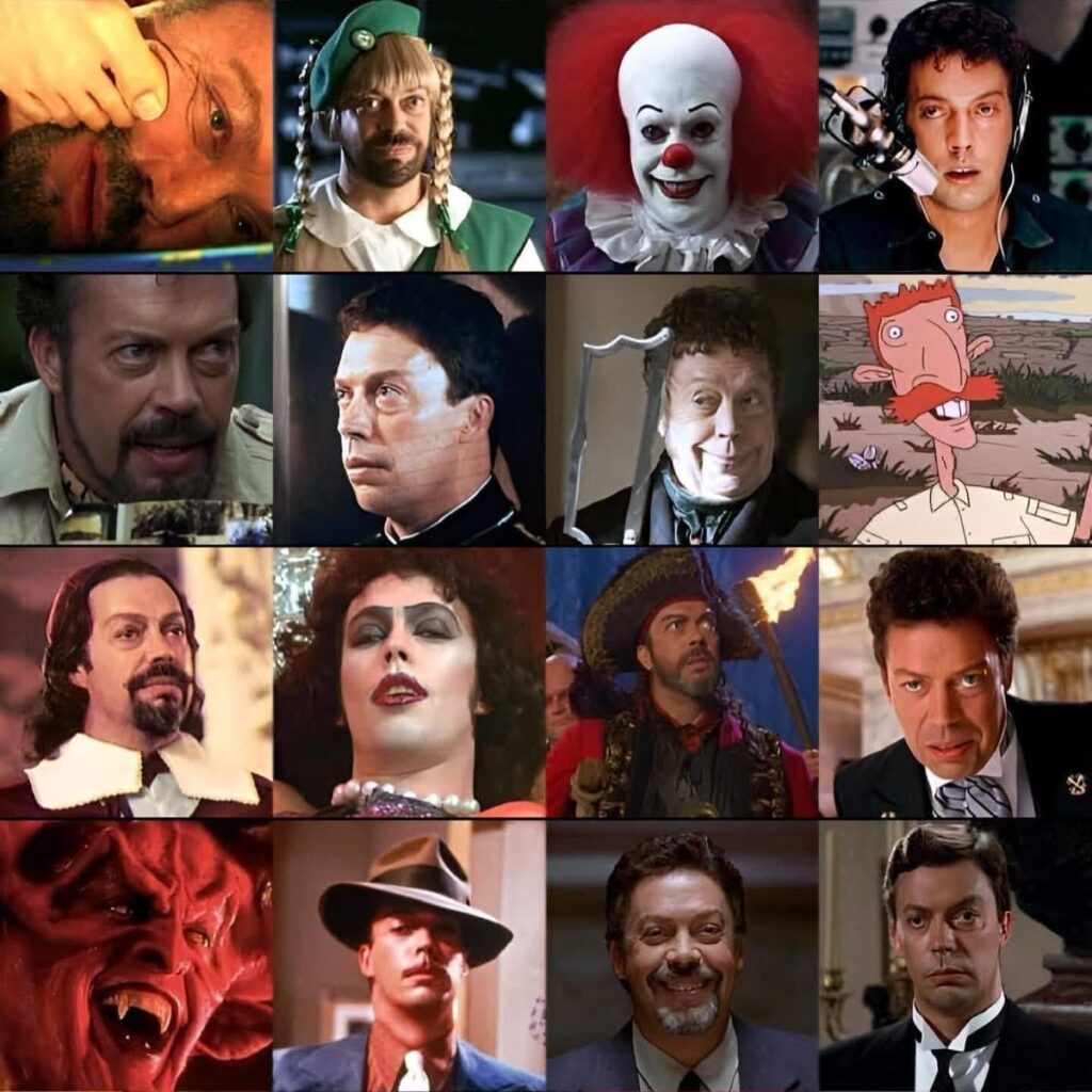 Tim Curry là một nghệ sĩ thực thụ với tài năng biến hóa đa dạng