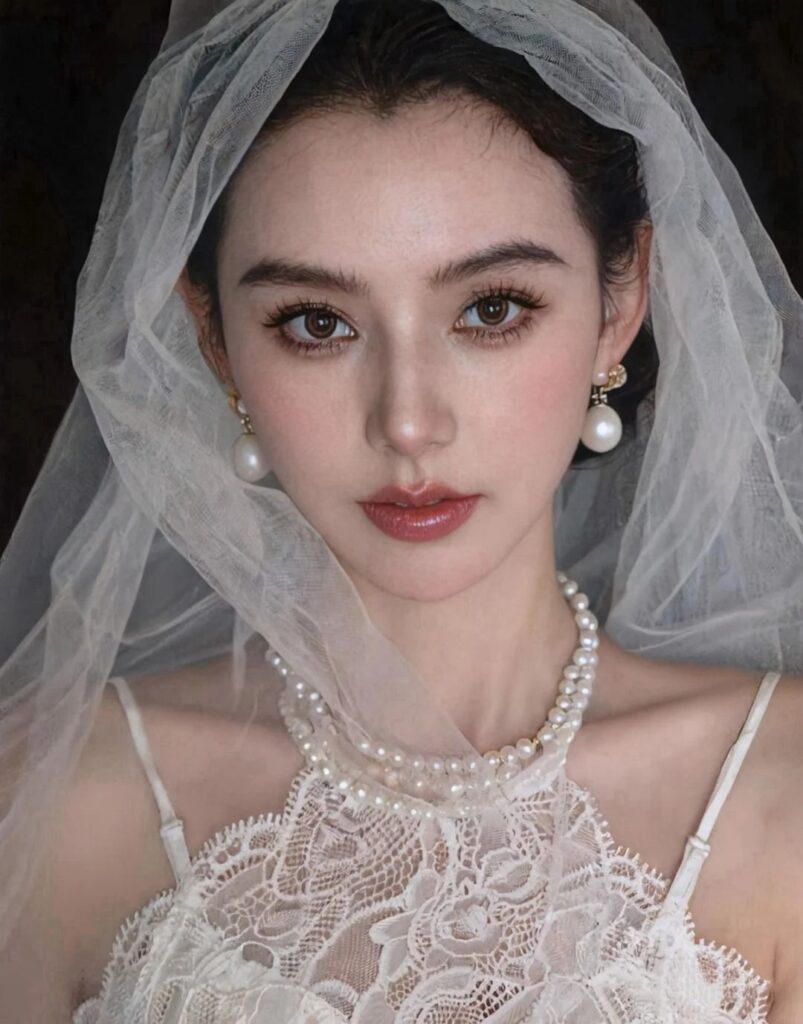 Makeup cô dâu tone Tây hồng đất