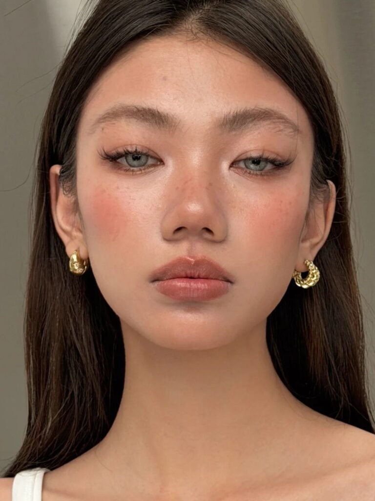Makeup tone Tây nhẹ nhàng: 5 layout sang chảnh, tự nhiên nhất 5 Layout nude caramel sang chảnh