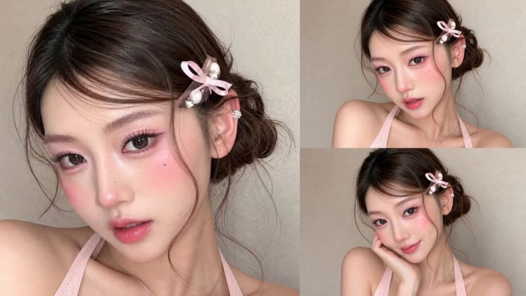Makeup tone hồng