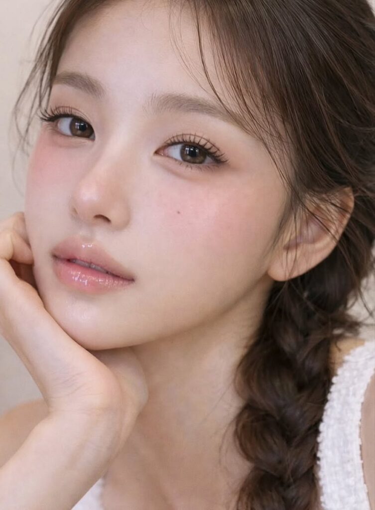 Layout makeup tone hồng tự nhiên hàng ngày