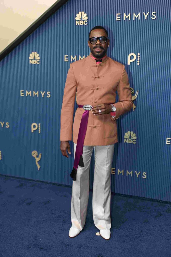 Trang phục thảm đỏ Emmy 2026 Colman Domingo