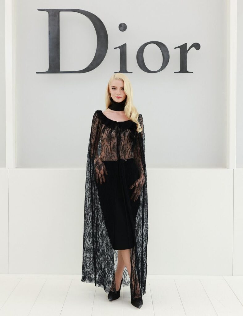 Anya Taylor-Joy tại show Dior Xuân/Hè 2027