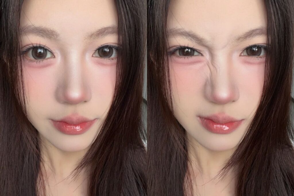 Makeup Douyin tone hồng: 3 layout cực hot & cách trang điểm 4 Makeup tone hồng Douyin nhẹ nhàng
