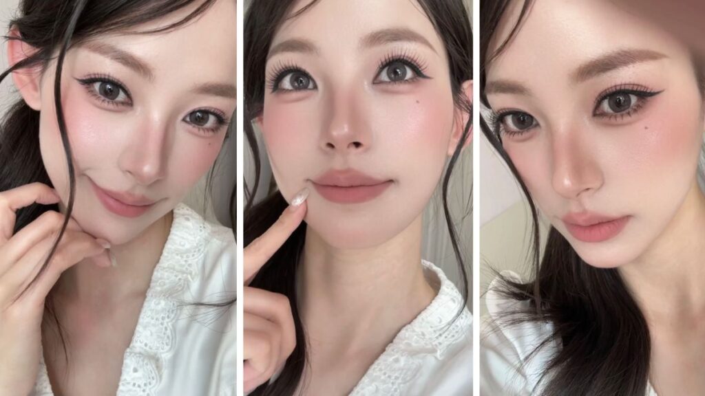 makeup tone hồng đất