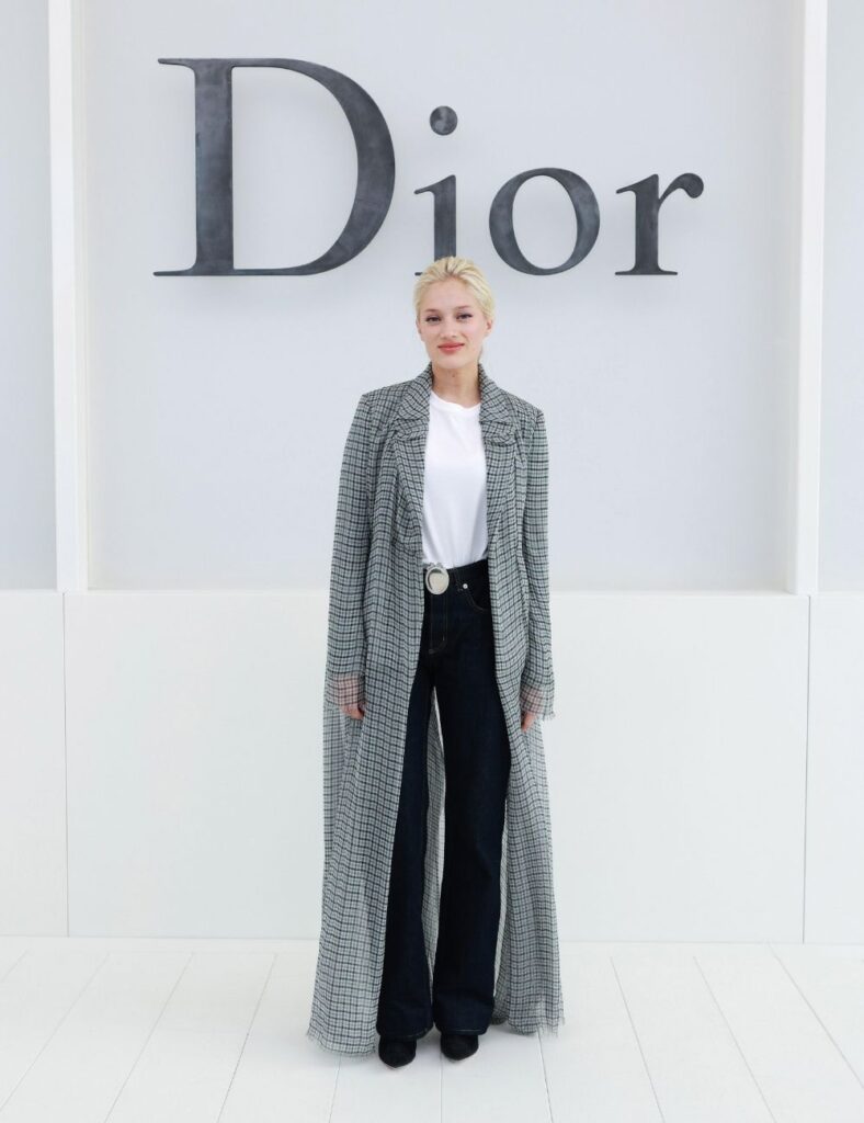 Nadia Tereszkiewicz tại show Dior Xuân/Hè 2027