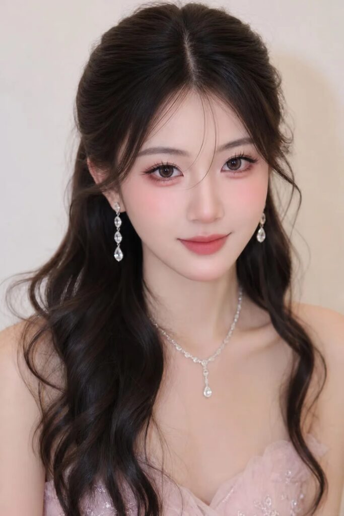 Makeup Douyin tone hồng: 3 layout cực hot & cách trang điểm 1 Sức hút của phong cách makeup douyin tone hồng